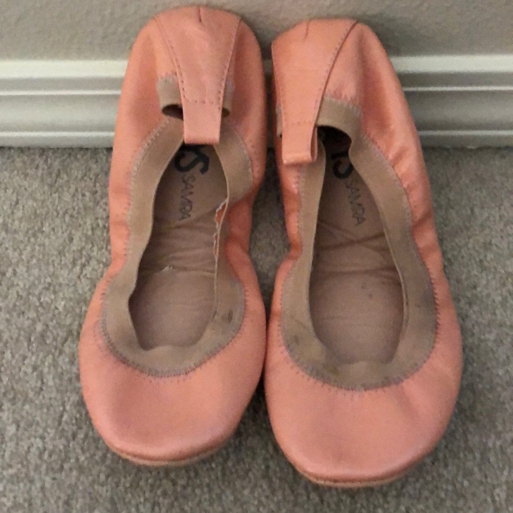 Yosi Samra pink ballet flats